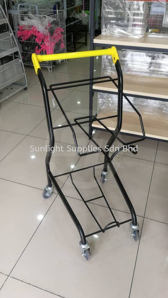 Double Layer Hand Trolley